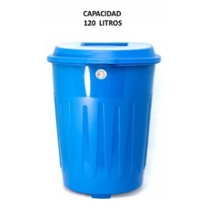 BASURERO 120 LT CON PEDAL 