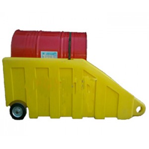 CARRO HORIZONTAL TAMBOR DE 200 LTS.
